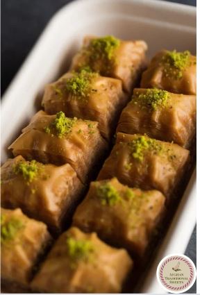 Walnut and Pistachio Baklava