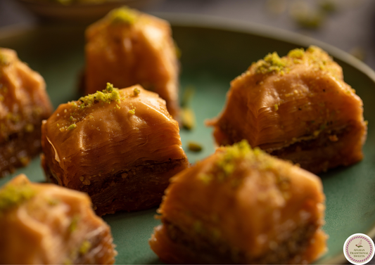 Walnut and Pistachio Baklava